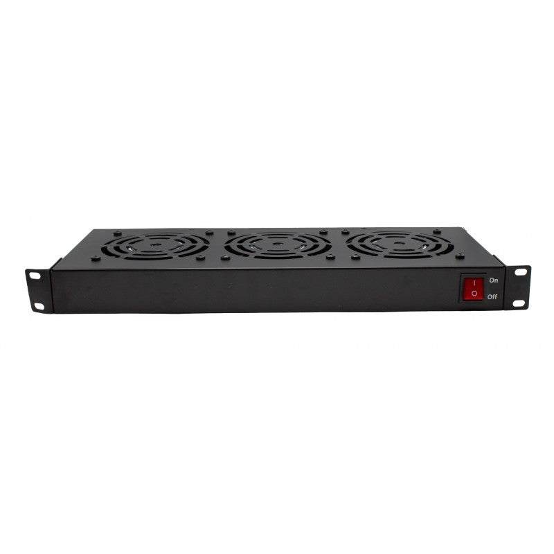 1U 19" 3 way Rack Mounted Fan Tray