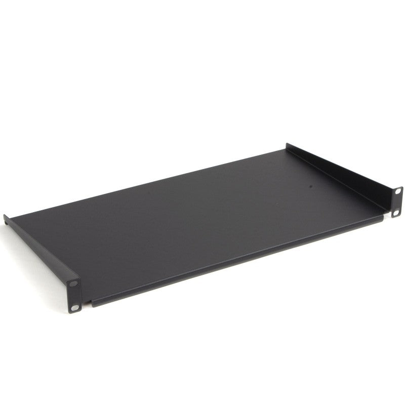 1U 19" 250mm Deep Fixed Cantilever Shelf