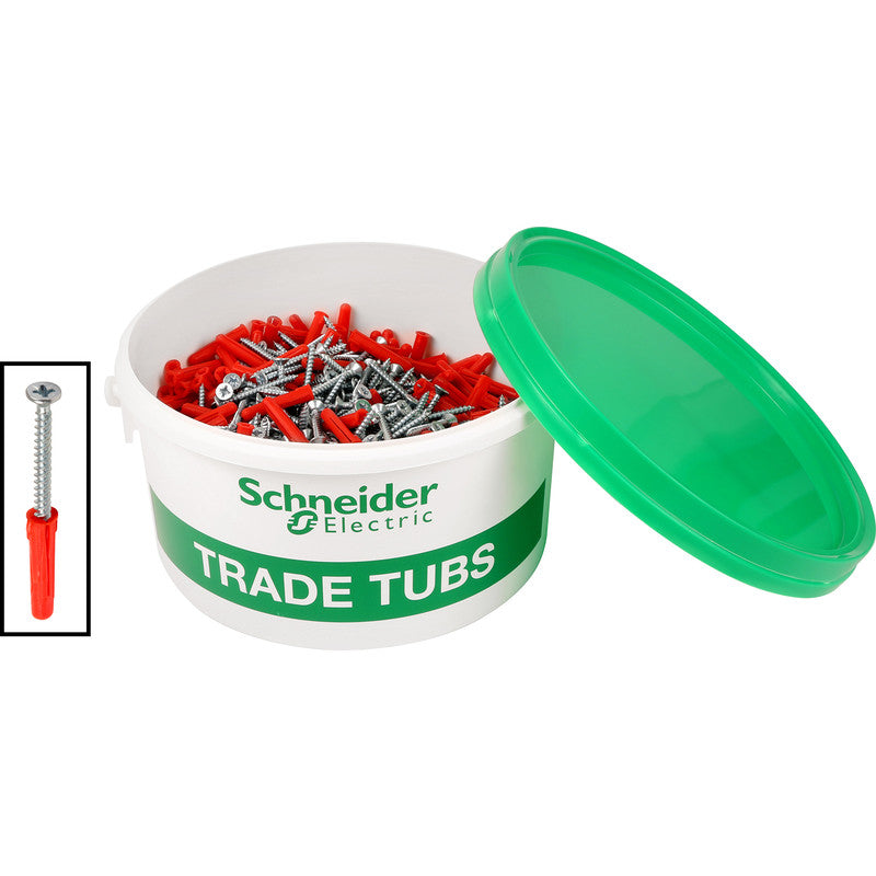 Schneider Electric Thorsman Fixings Trade Tub 1000 Piece