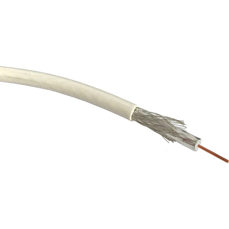 Coax Cable MF100 LSZH Eca 75Ohm Outer Dia 6.6mm CAI Approved 250m White