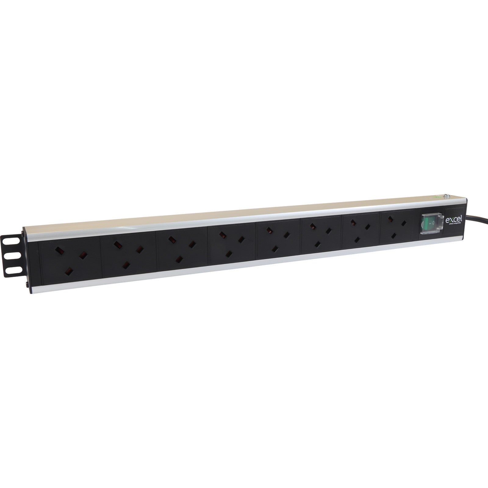 8 Way Vertical PDU 8 x UK Socket UK Plug