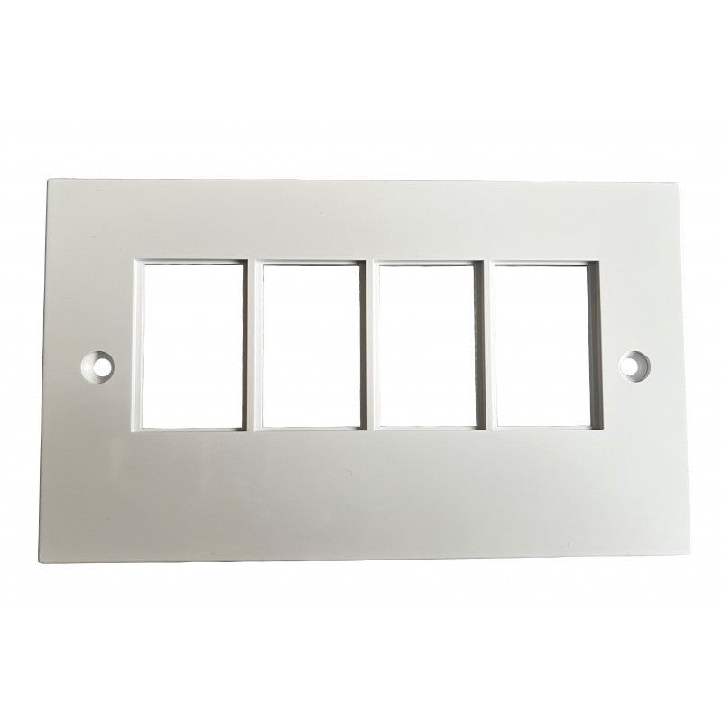 LJ6C Doublegang Faceplate - 4 Module