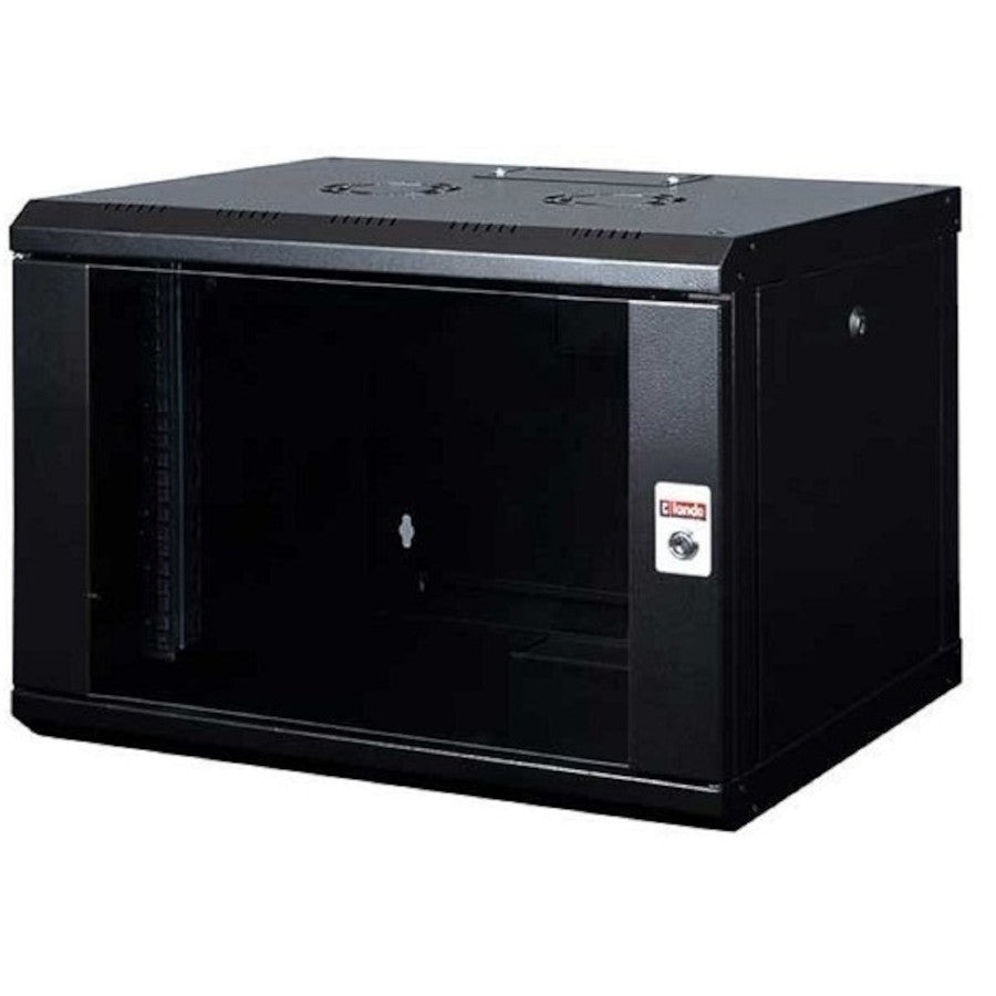 9u 600mm(w) x 600mm(d) Wall Mounted Data Cabinets - Black