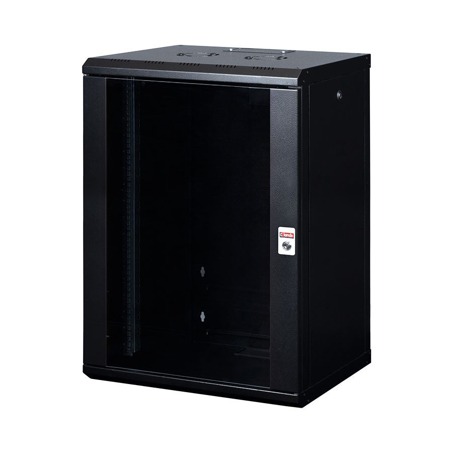 20u 600mm(w) x 450mm(d) Wall Mounted Data Cabinets - Black